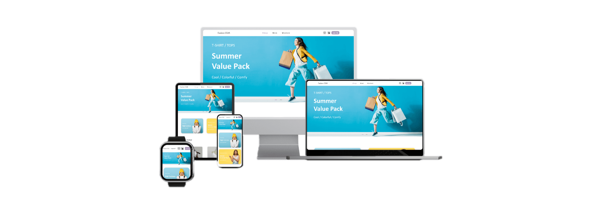 Fashion COM mockup