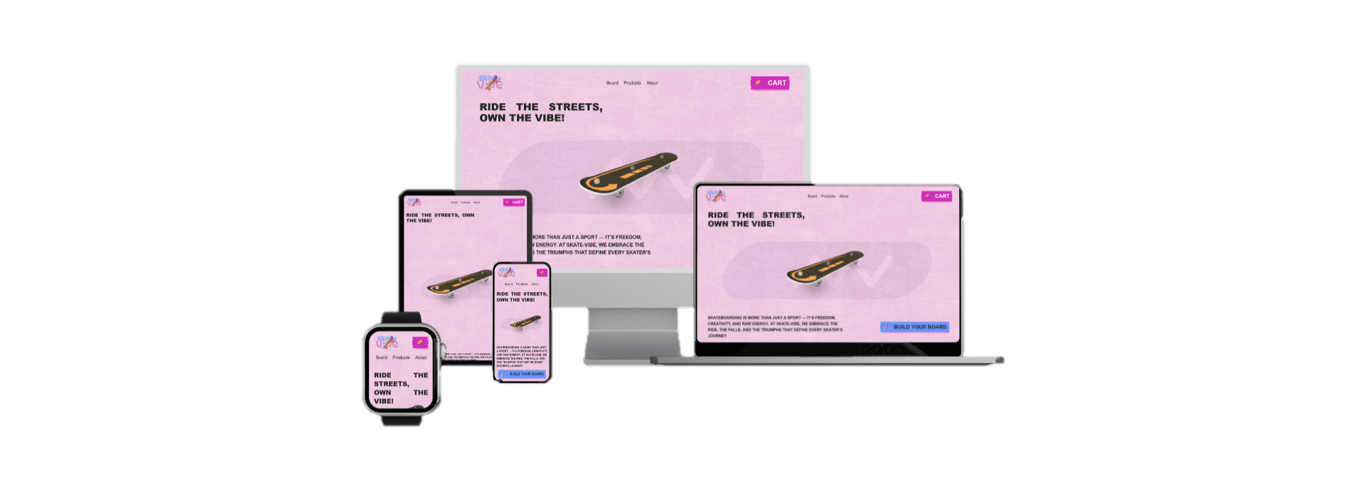 Skate Vibe mockup