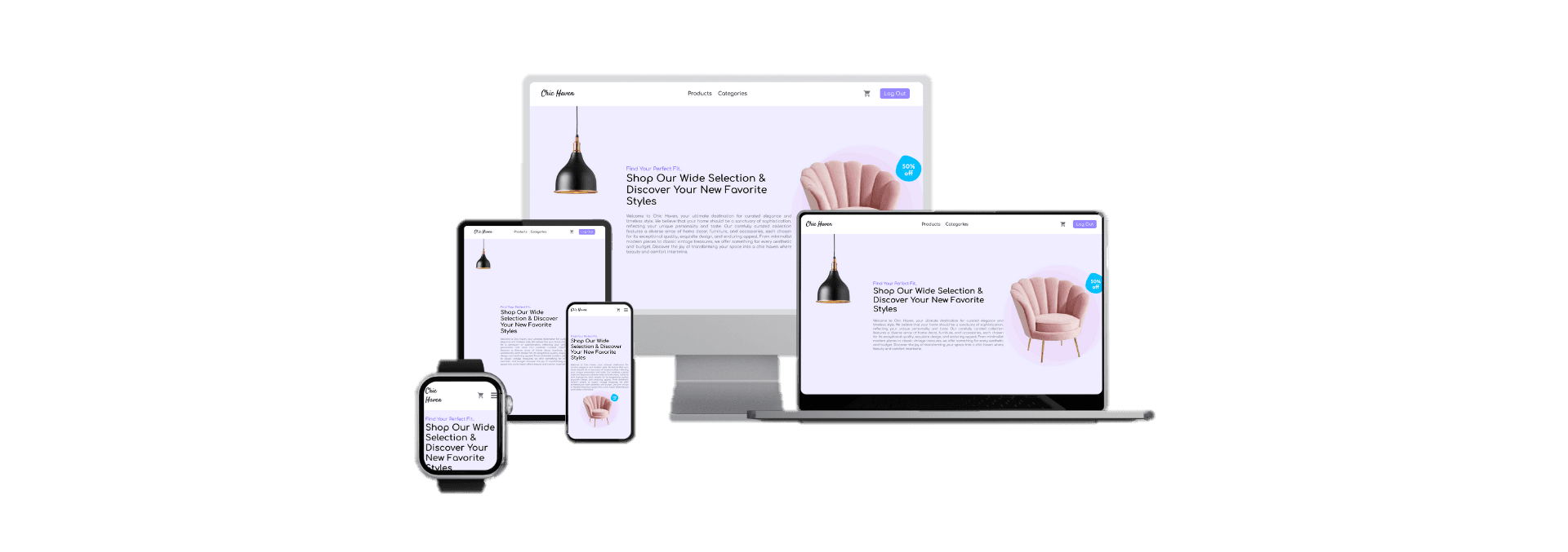Chic Haven mockup